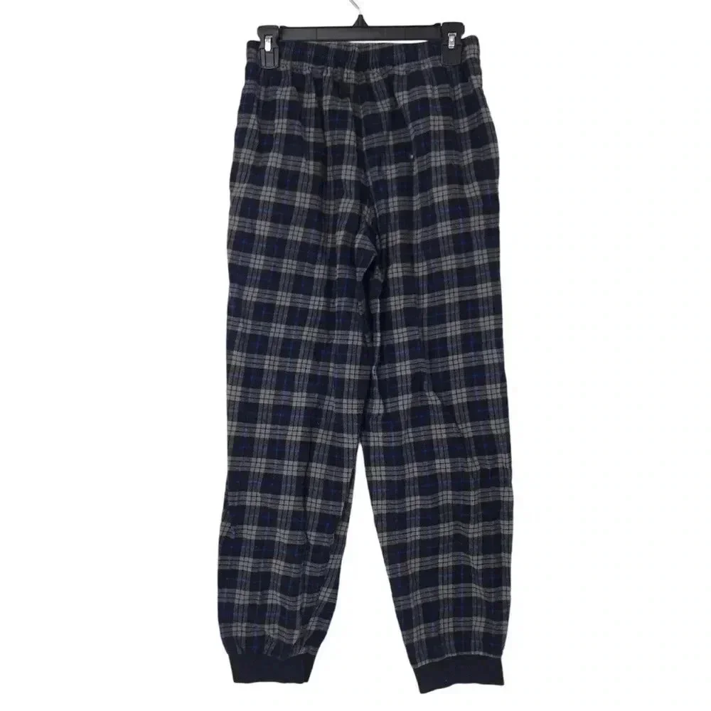 NORDSTROM MEN’S SHOP FLANNEL PAJAMA PANTS SMALL TAPERED LOUNGEWEAR BOTTOMS